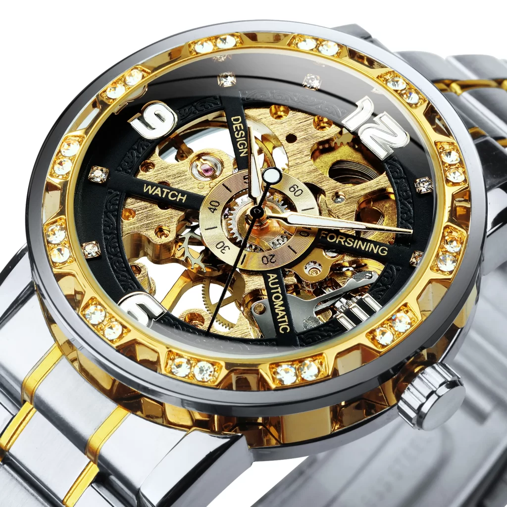 Montre Diamant Homme Luxe