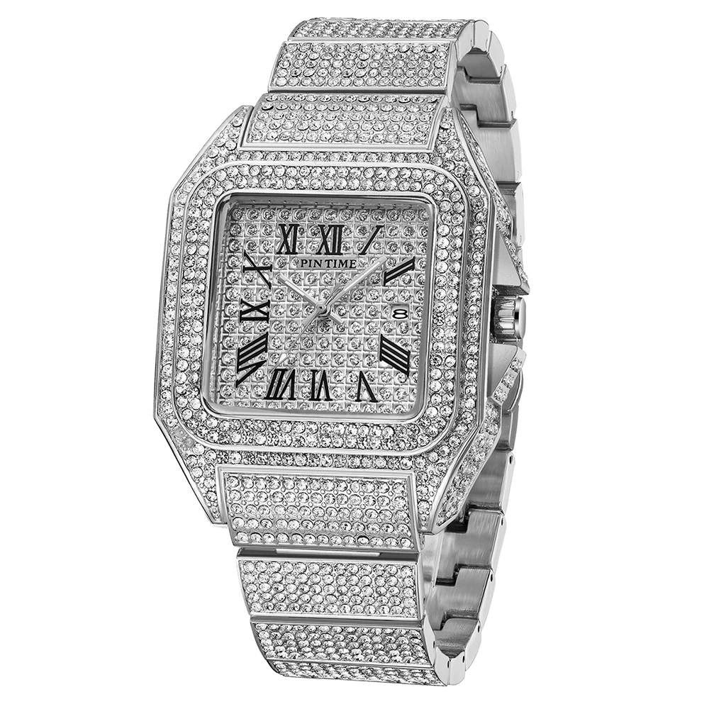 Montre Bling Bling Homme
