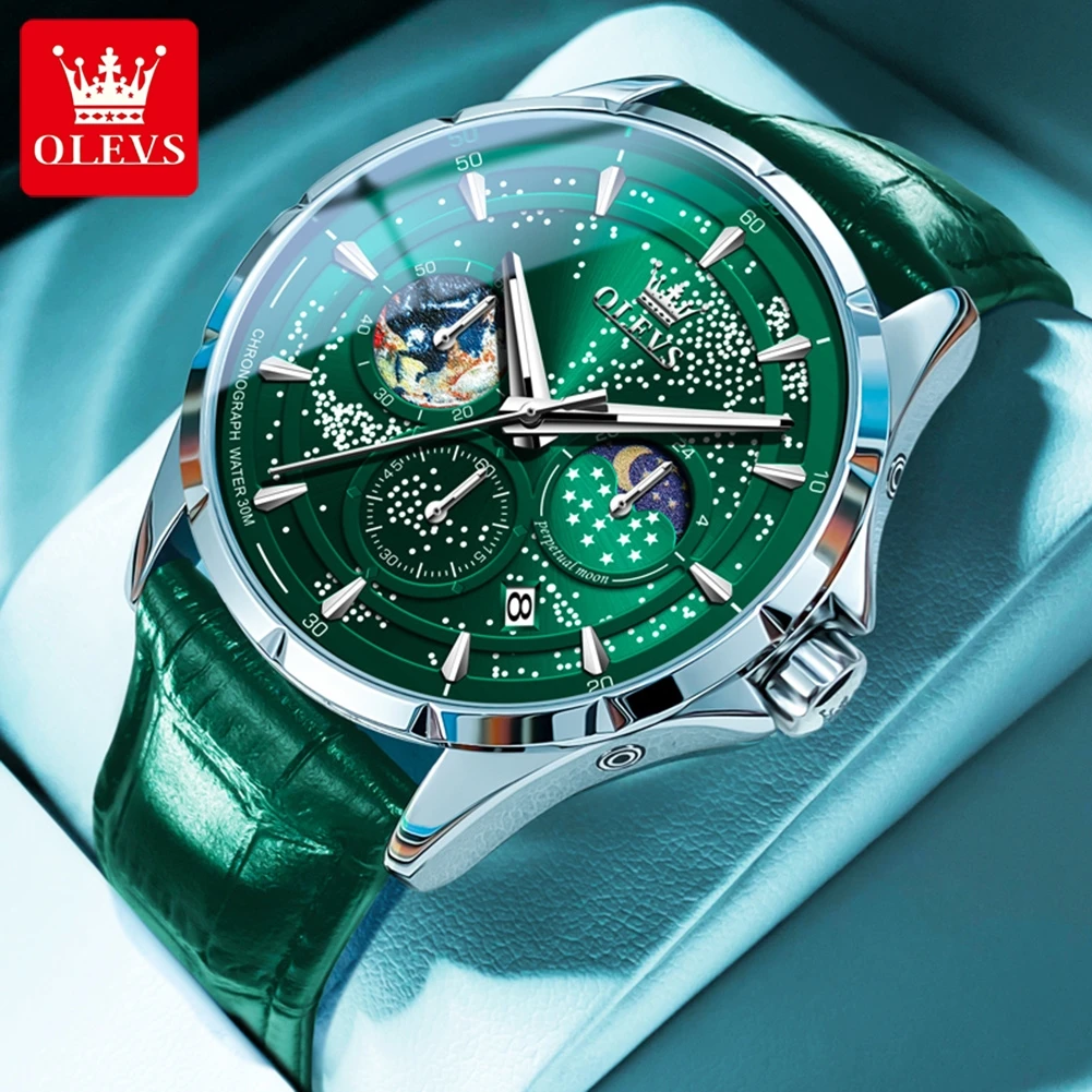Montre Verte Homme
