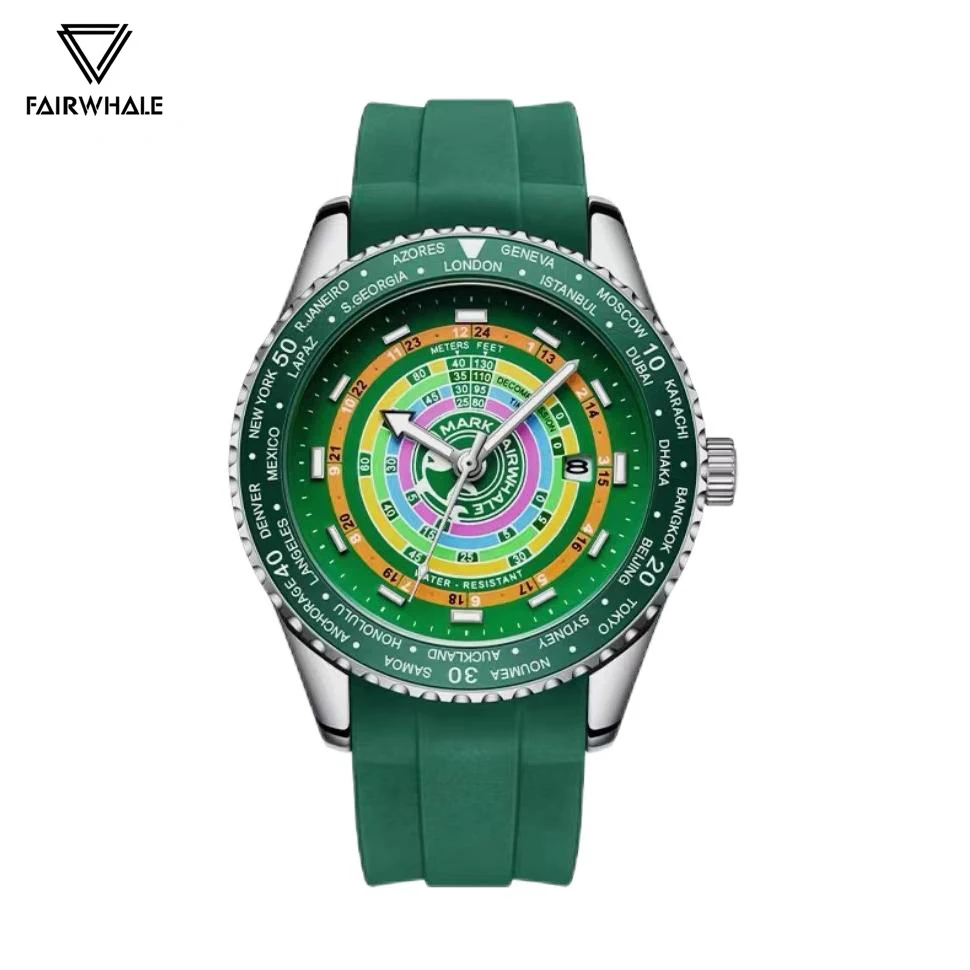 Montre Verte Homme