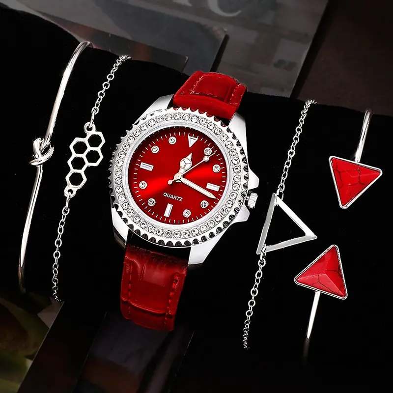 Montre Rouge Swarovski