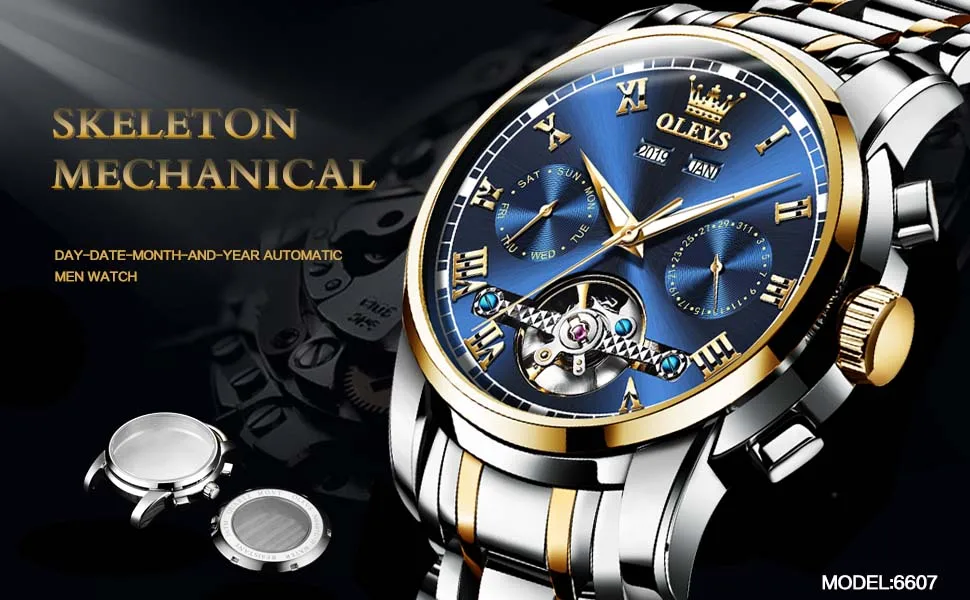 Montre automatique originale pour hommes