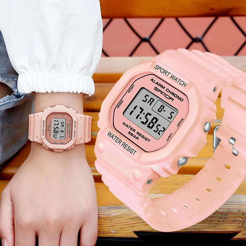 Montre Transparente Femme