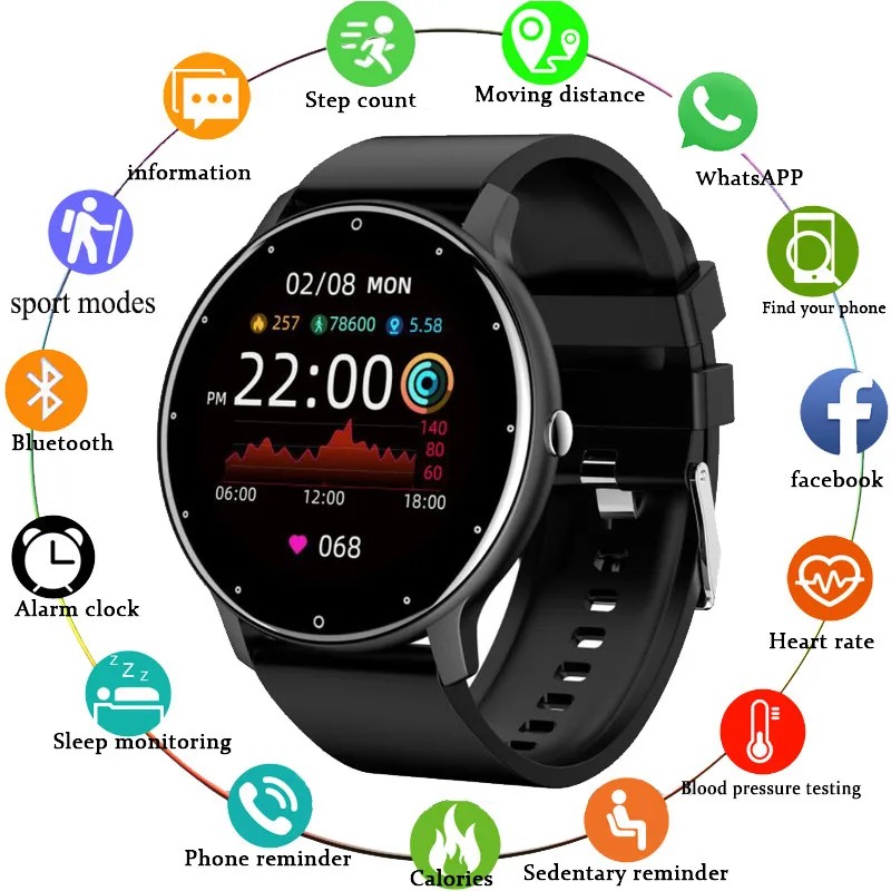 Montre Connectée Femme Smartwatch