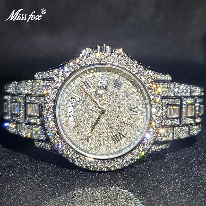 Montre Bling Bling Homme