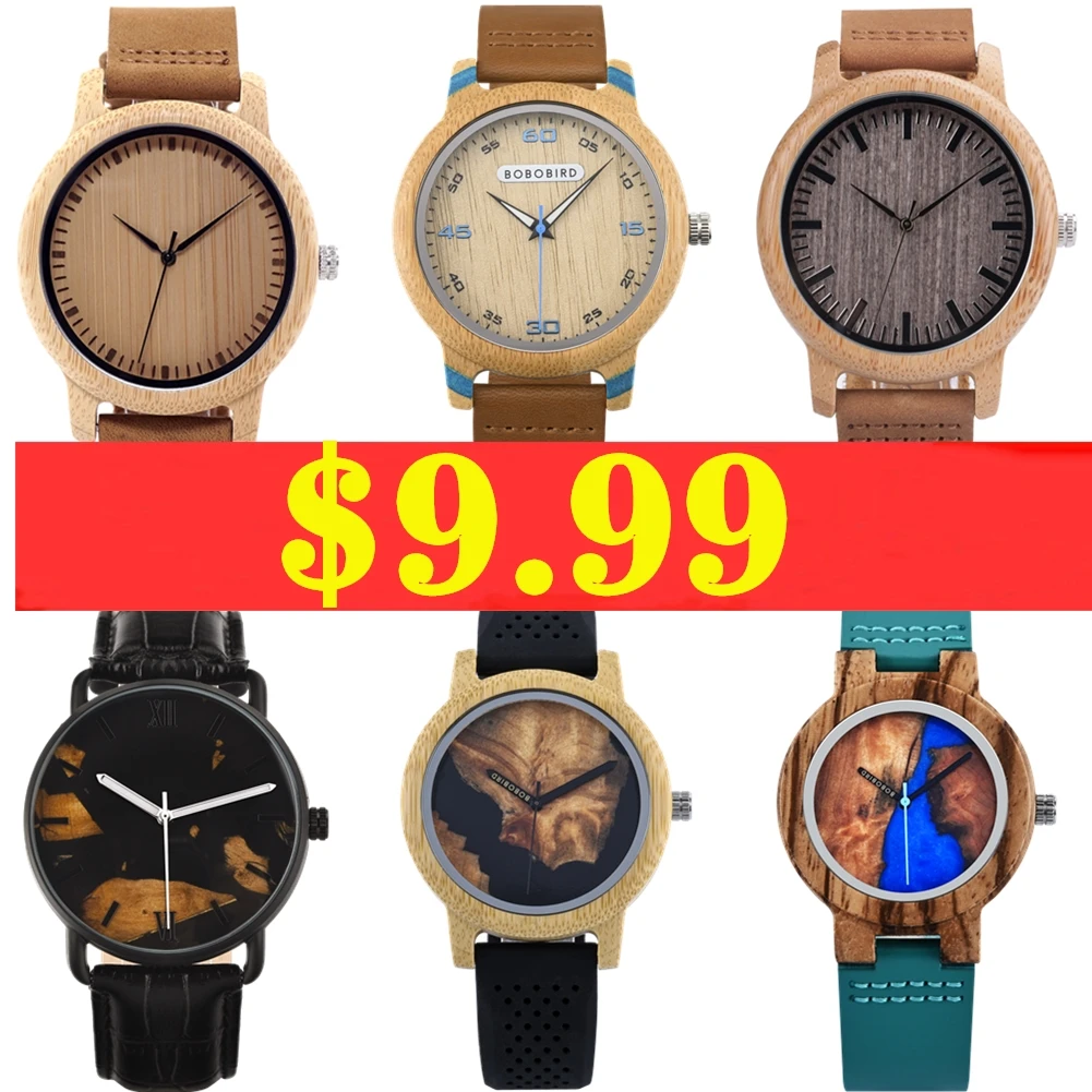 Montre En Bambou
