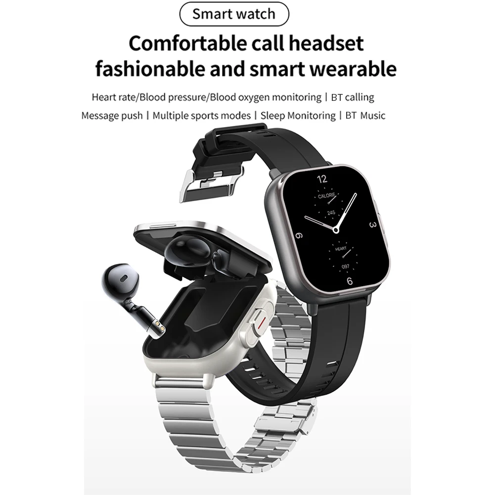Montre Connectée Avec Écouteur Intégré