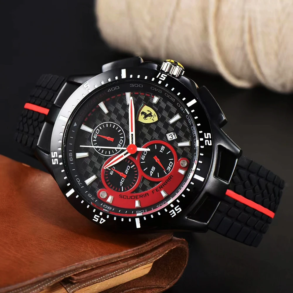 Montre Ferrari Rouge