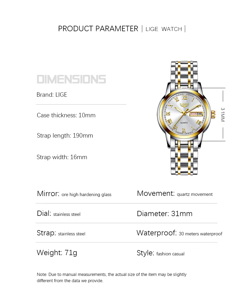 Montre LIGE