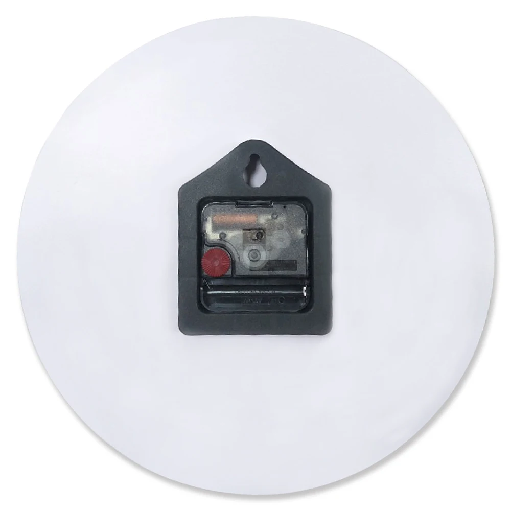 Horloge murale avec impression de fleurs printanières