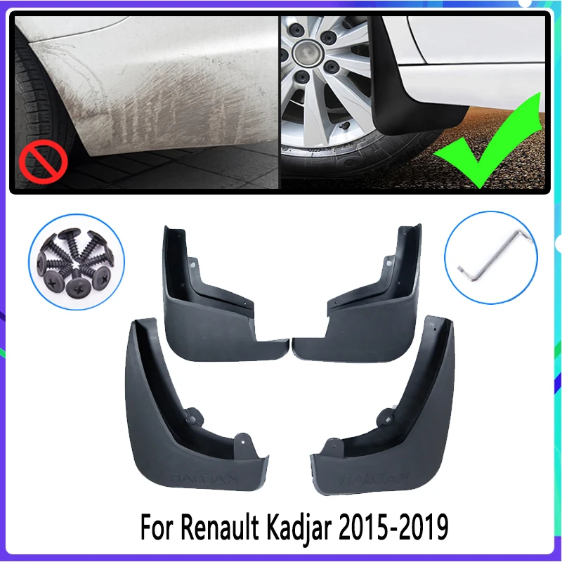 Garde-boue de voiture pour Renault Kadjar