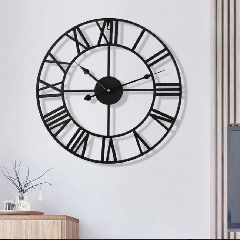 Horloge murale vintage en métal 3