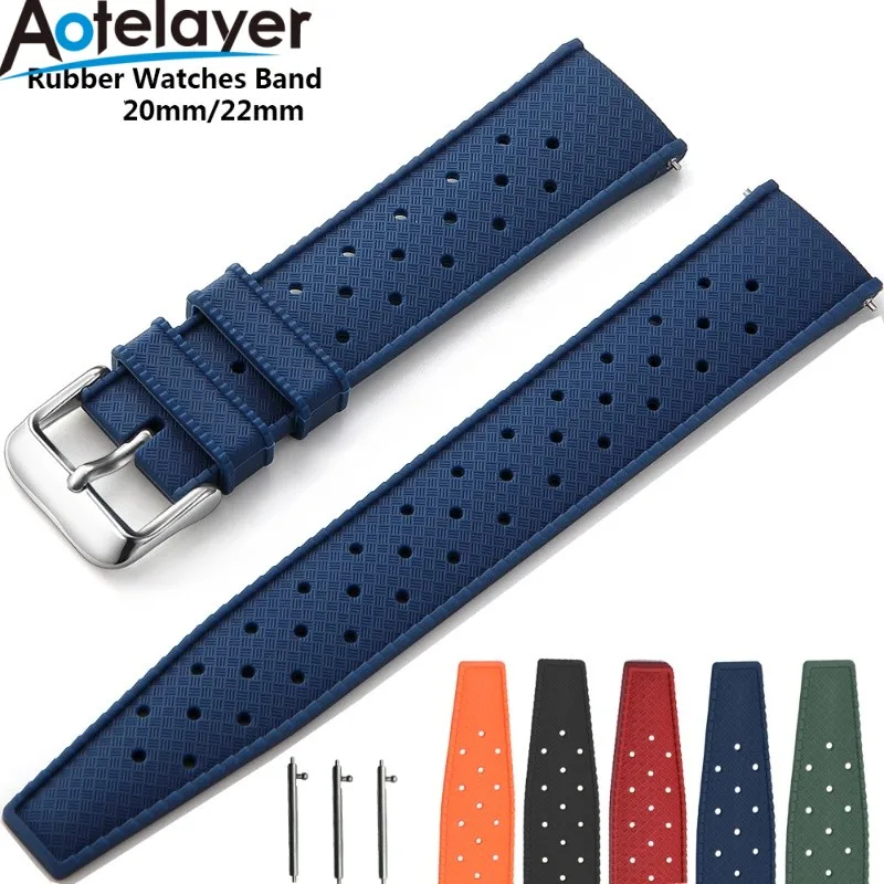 Bracelet de montre en silicone