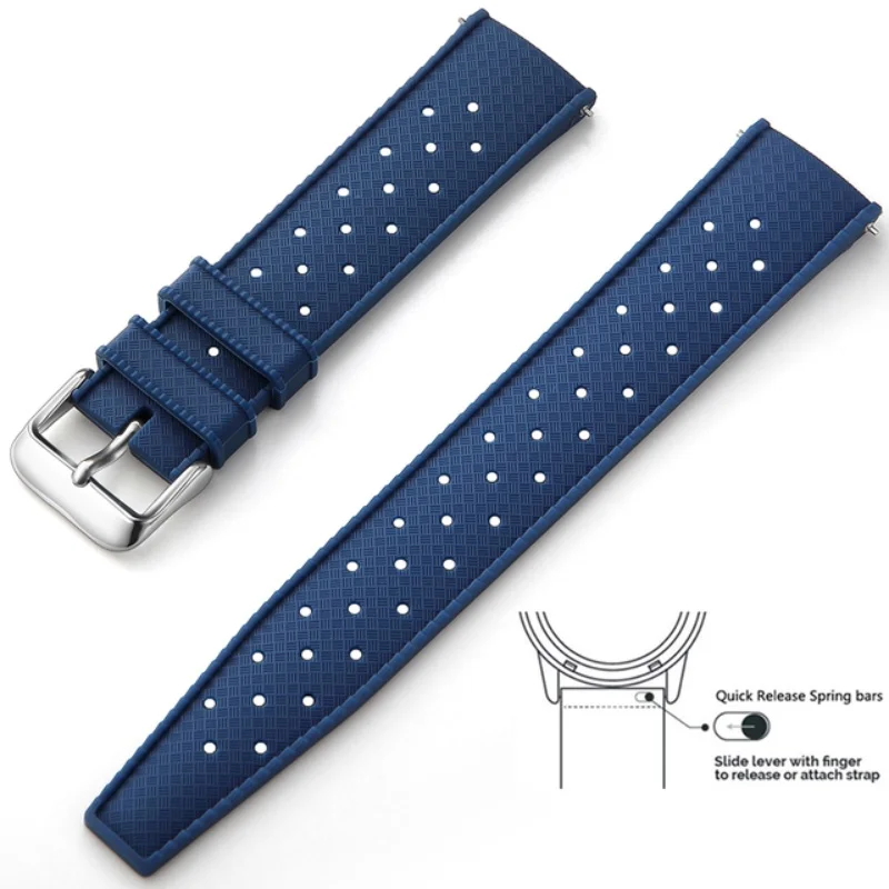 Bracelet de montre en silicone