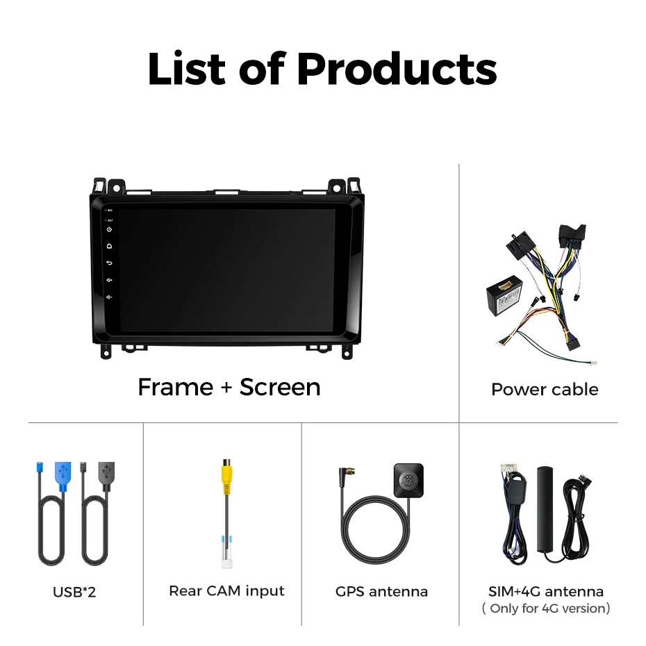 Ainavi - Autoradio Android 10 QLED avec Navigation existante Stéréo DSP BT