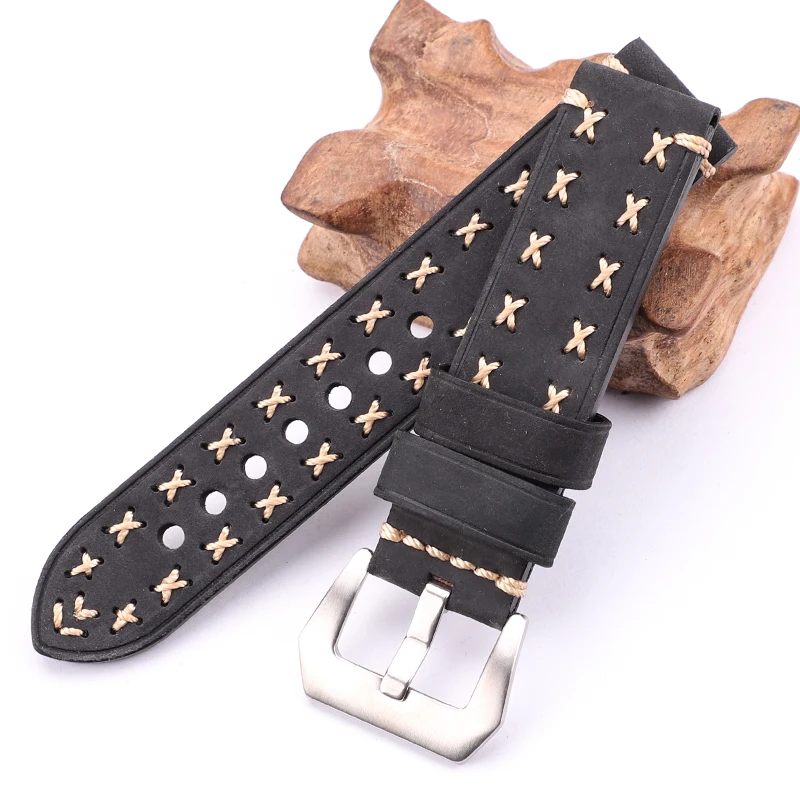 Bracelets de montre en cuir vintage