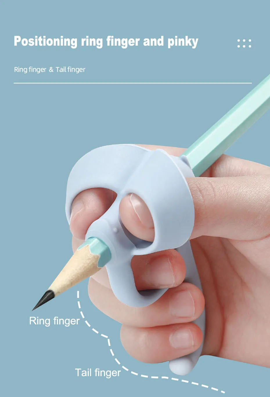 Porte-stylo de posture pour enfants