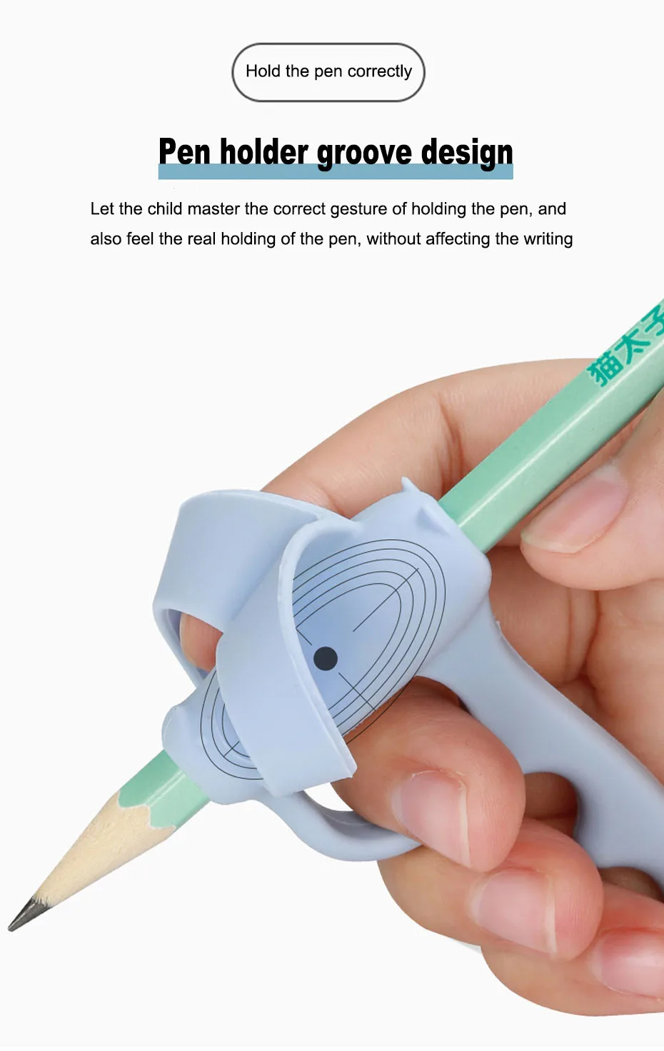 Porte-stylo de posture pour enfants