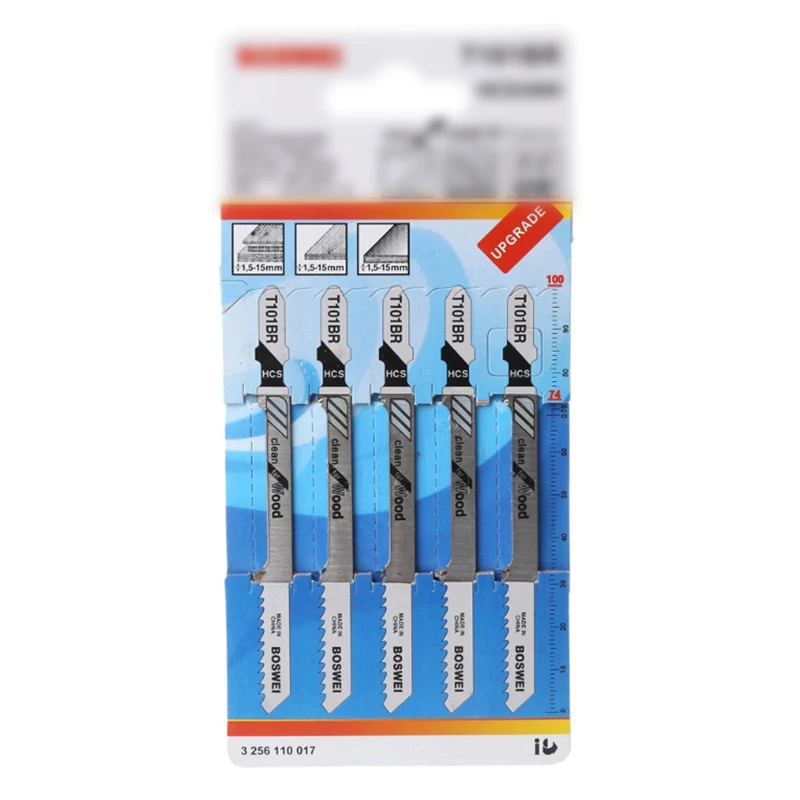 Jeu De 52 Lames De Scie Sauteuse - Pour Bois Et Métal - Poignée En T - Compatibles Universelles