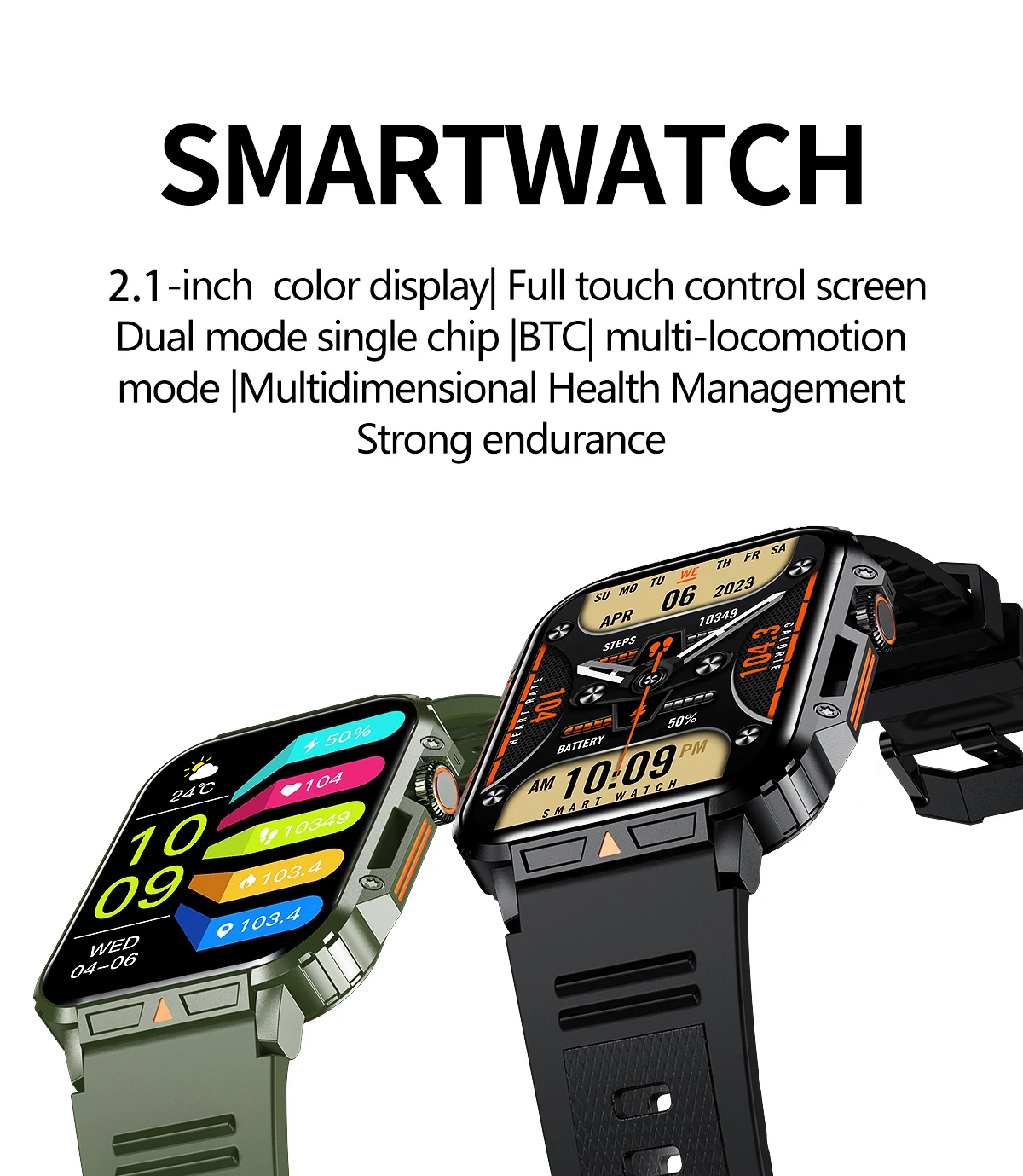 Montre intelligente étanche