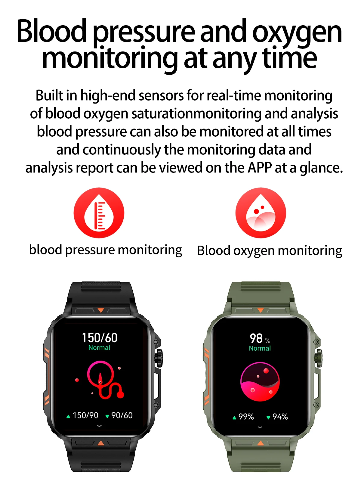 Montre intelligente étanche