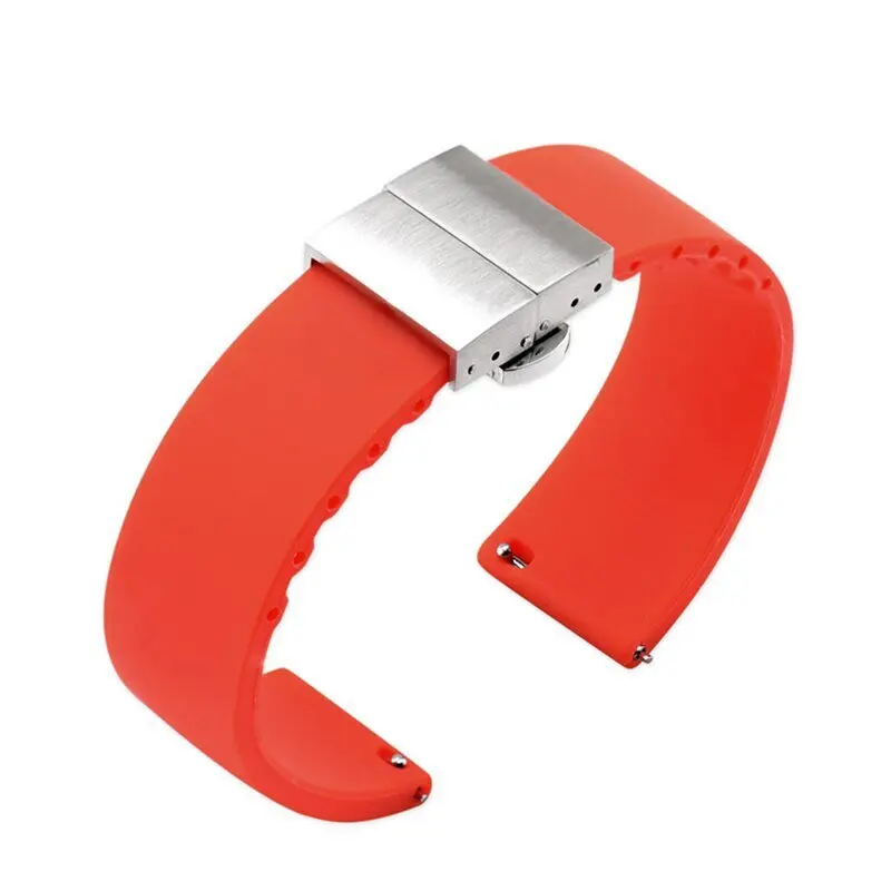 Bracelet de montre plat universel à dégagement rapide pour hommes et femmes
