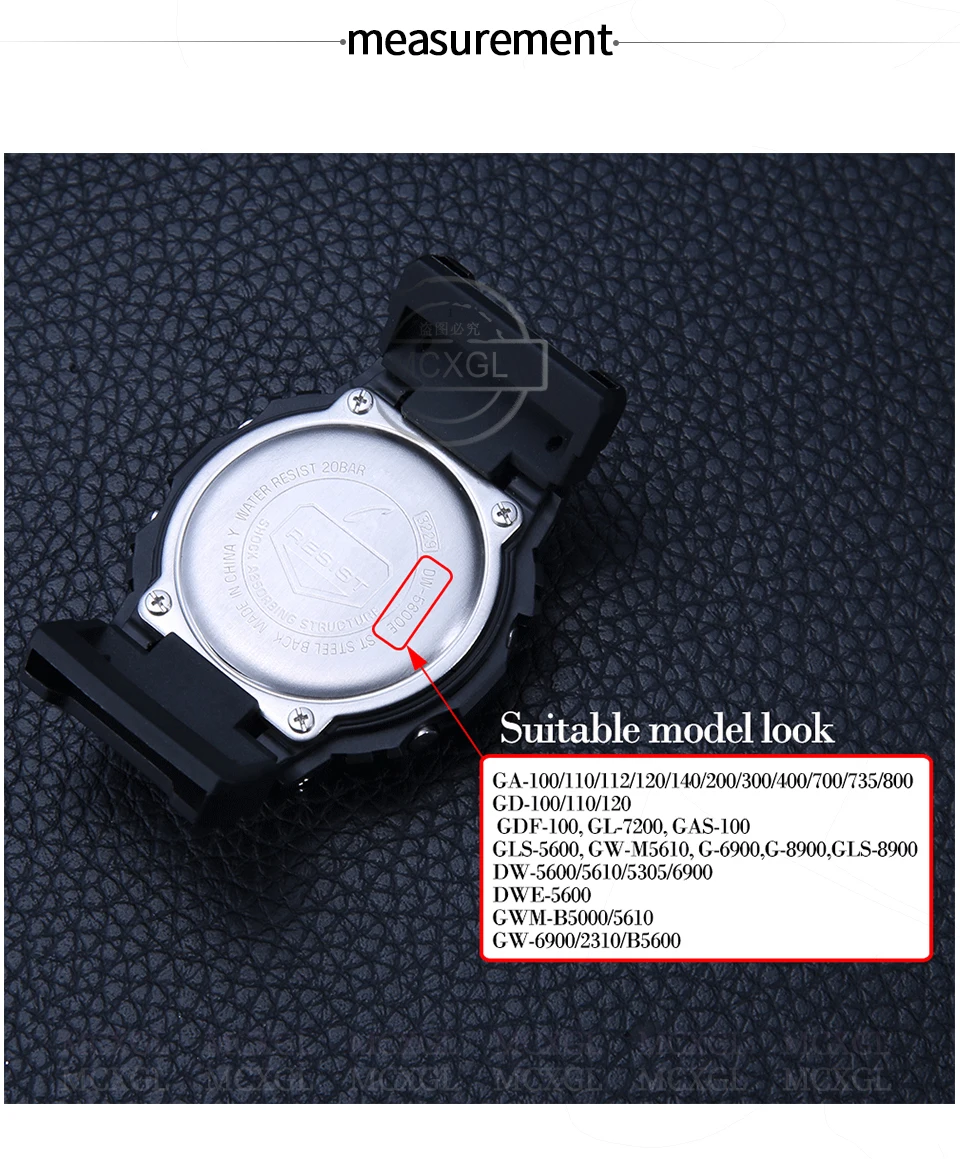 Bracelet en nylon pour G-Shock