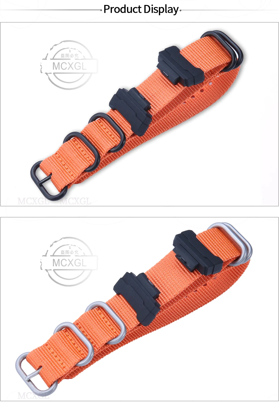 Bracelet en nylon pour G-Shock