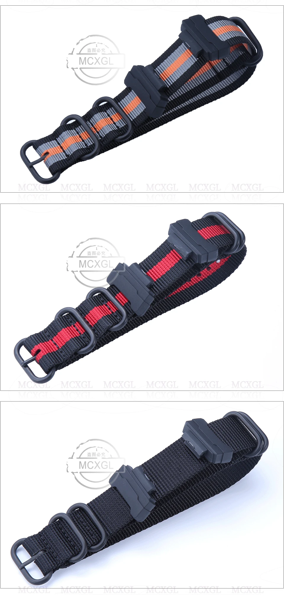 Bracelet en nylon pour G-Shock