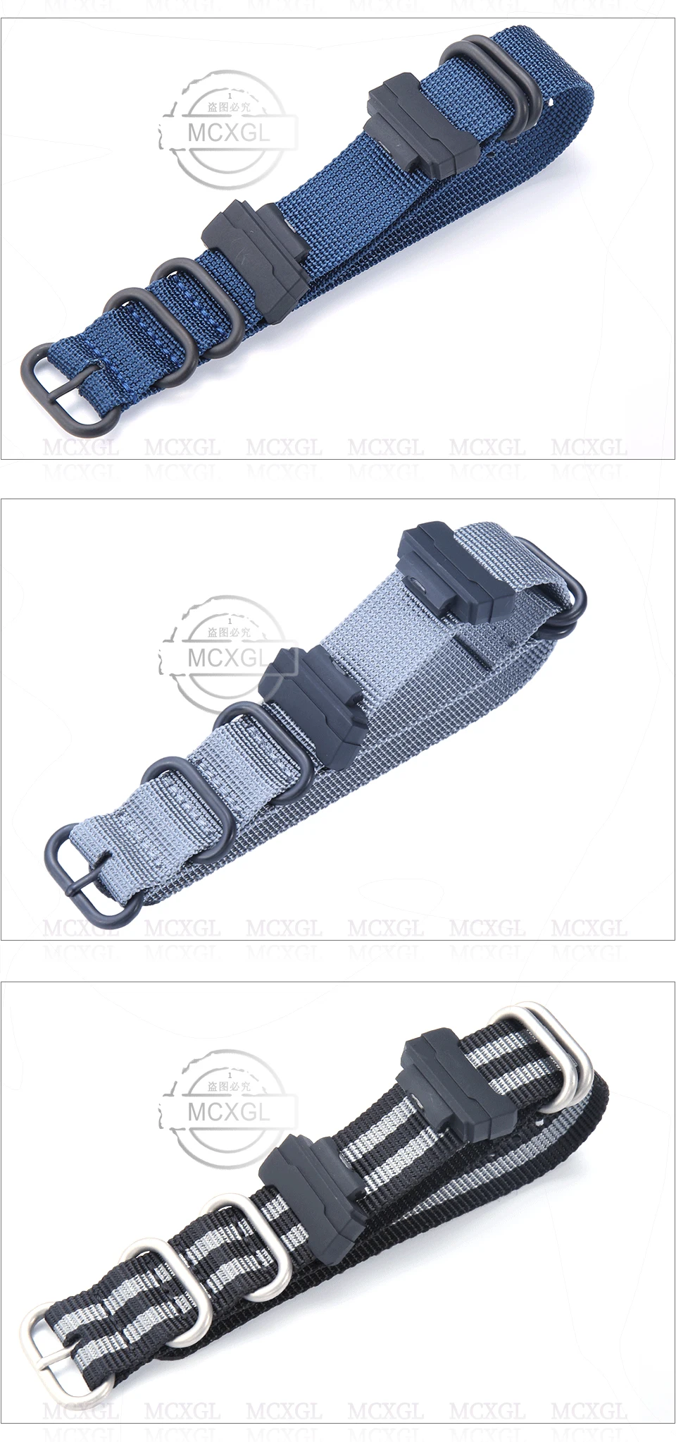 Bracelet en nylon pour G-Shock