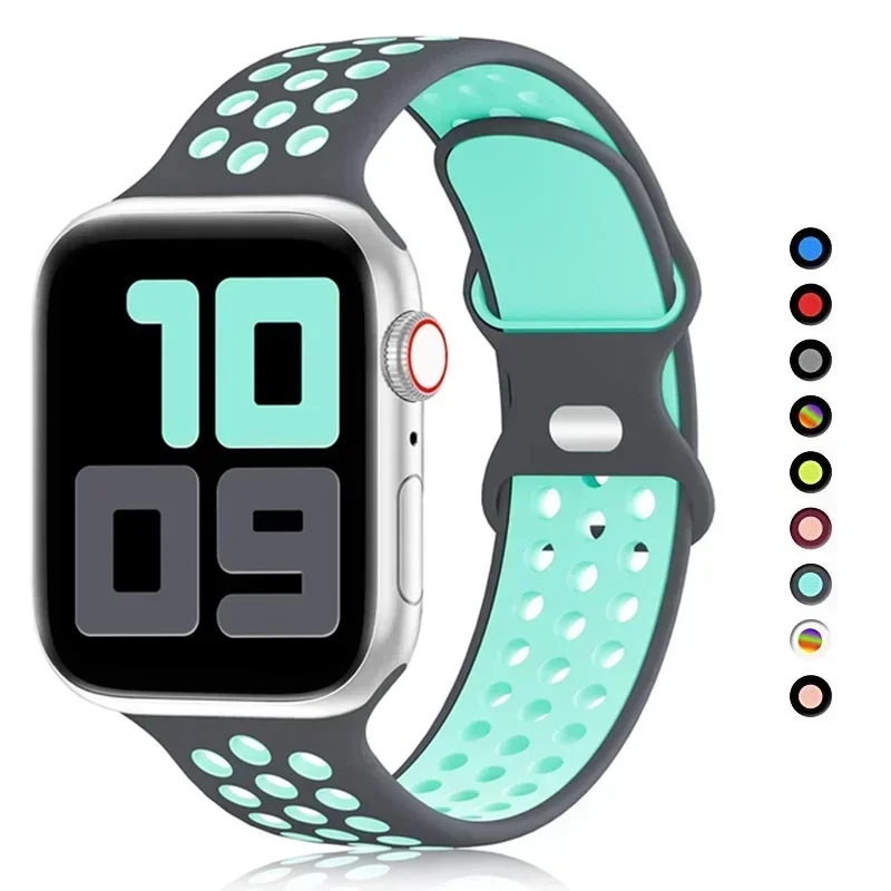 Bracelet en silicone pour Apple Watch Band