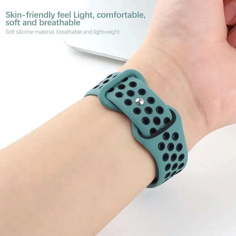 Bracelet en silicone pour Apple Watch Band