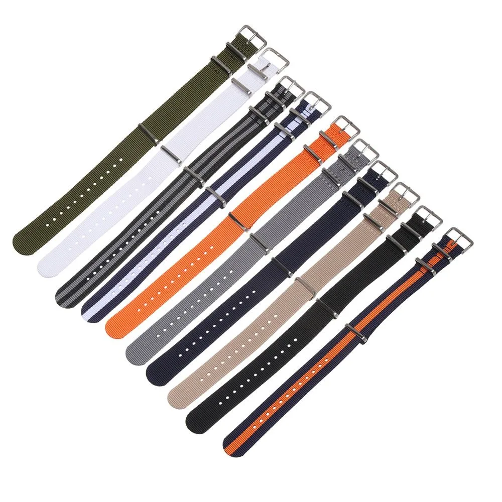Bracelet de Montre Universel Réglable en Nylon