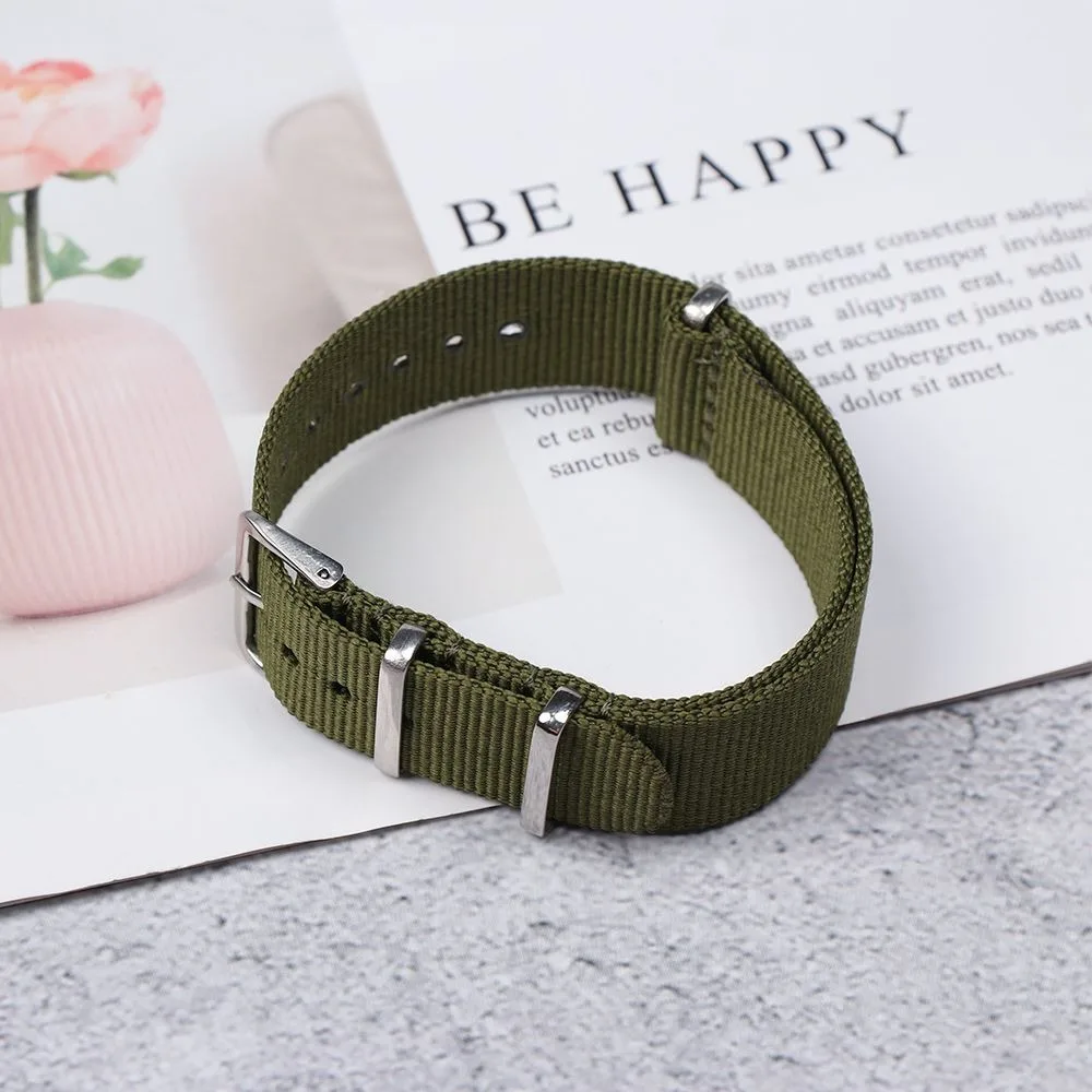 Bracelet de Montre Universel Réglable en Nylon