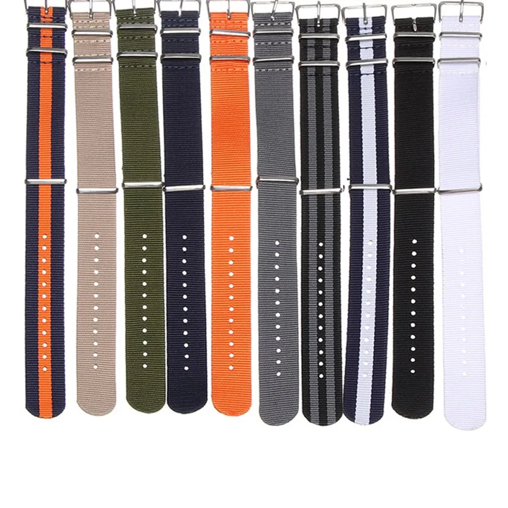 Bracelet de Montre Universel Réglable en Nylon