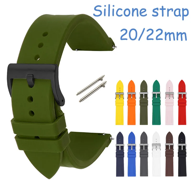 Bracelet Montre Silicone 24Mm