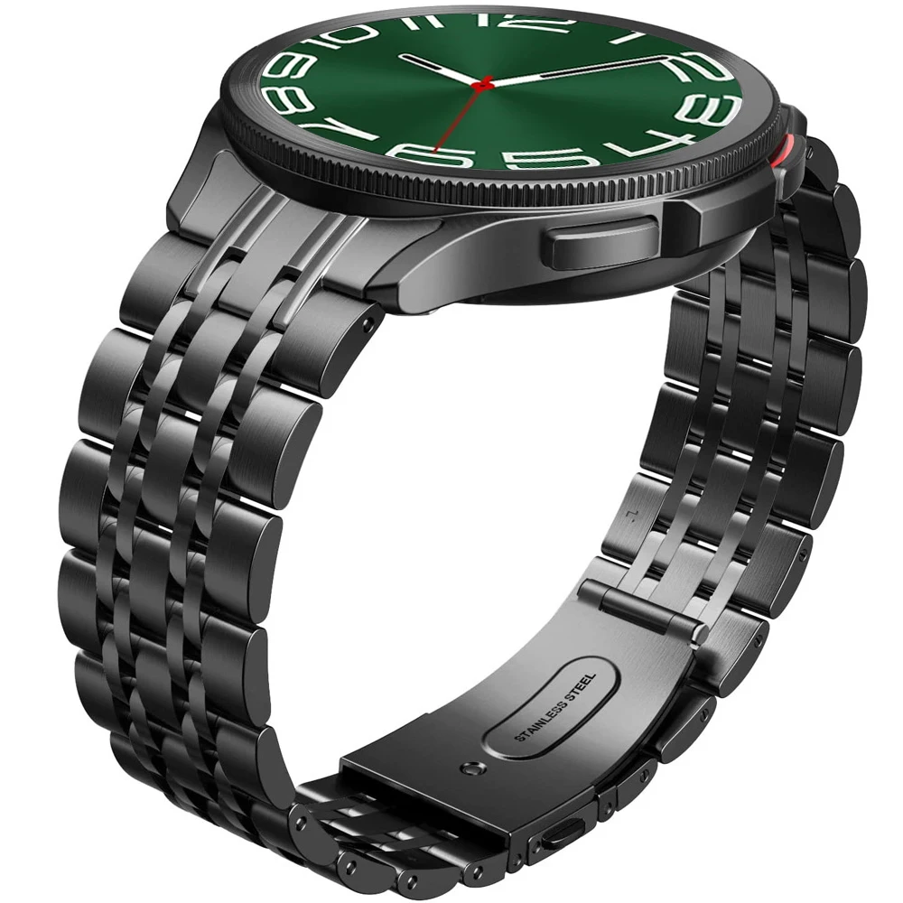 Bracelet Montre Acier Noir