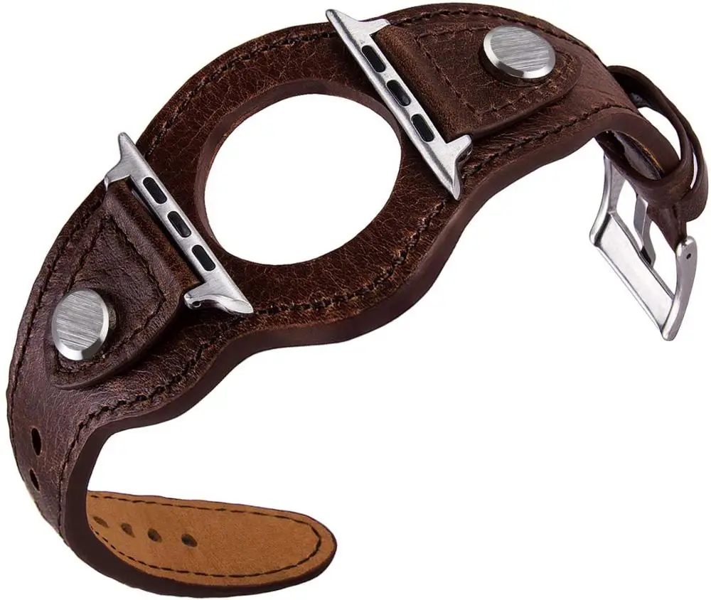 Montre Manchette Cuir