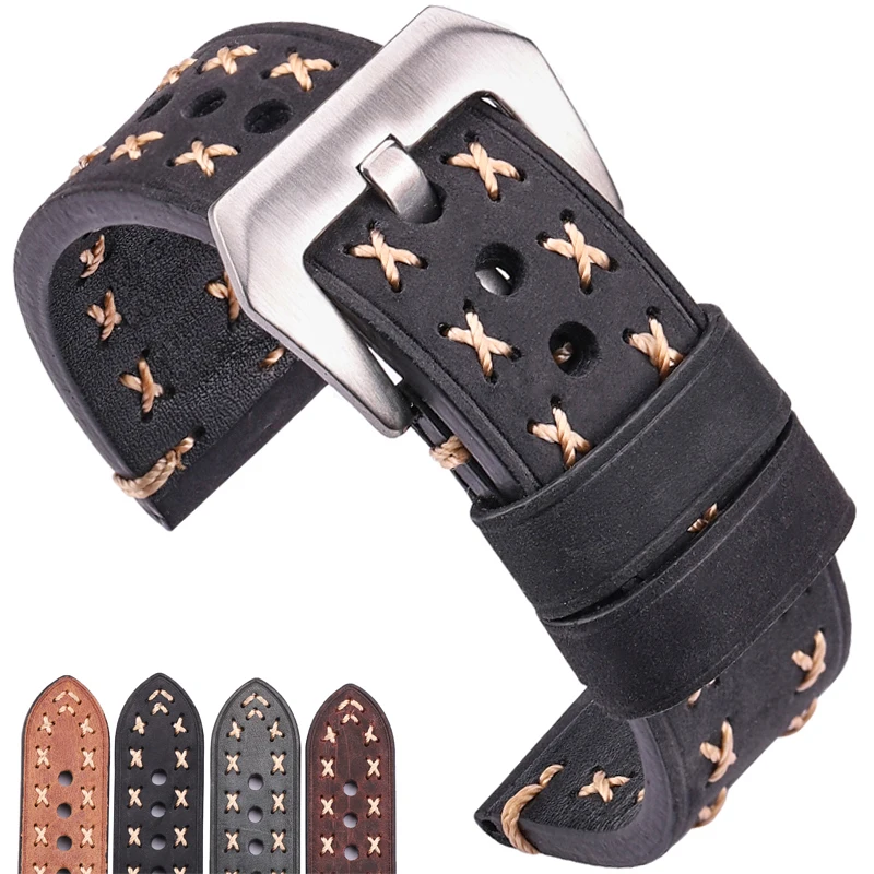 Montre Manchette Cuir