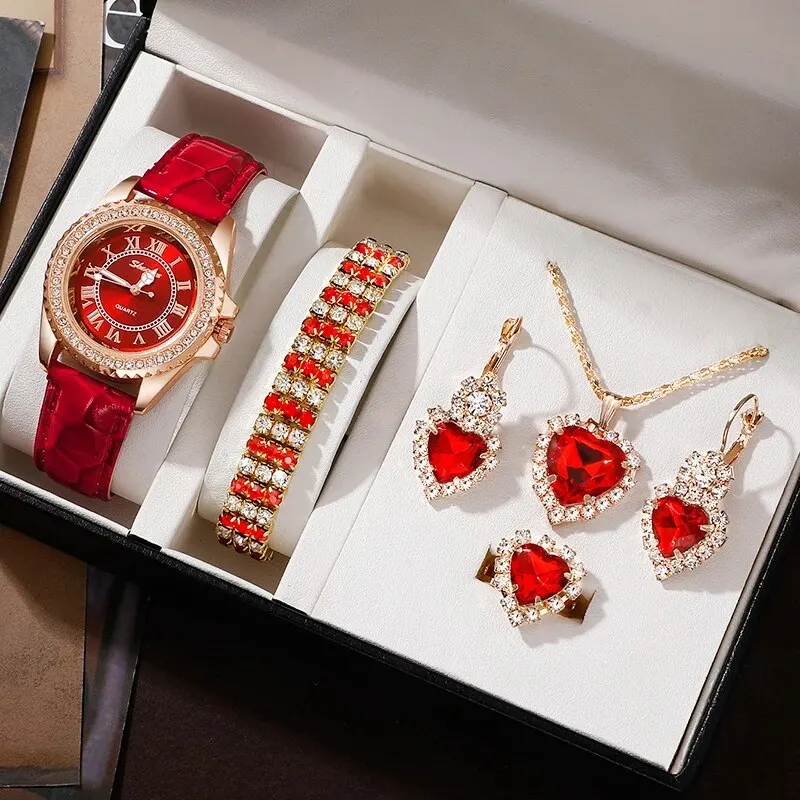 Montre Rouge Swarovski