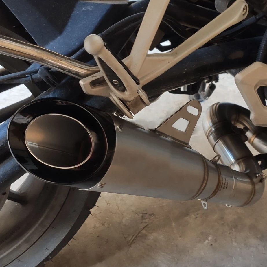 Silencieux en acier inoxydable pour moto
