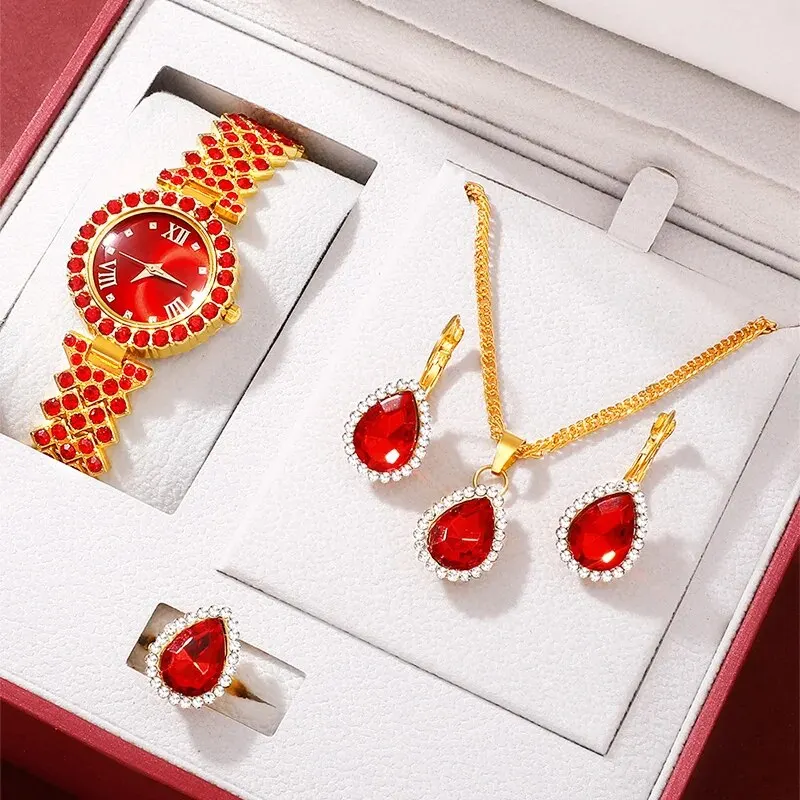 Montre Rouge Swarovski