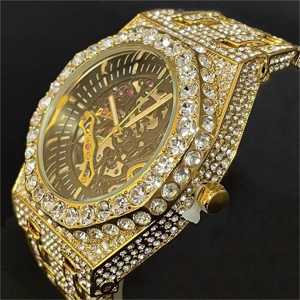 Montre Bling Bling Homme