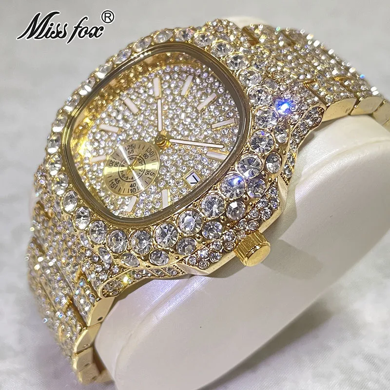 Montre Bling Bling Homme