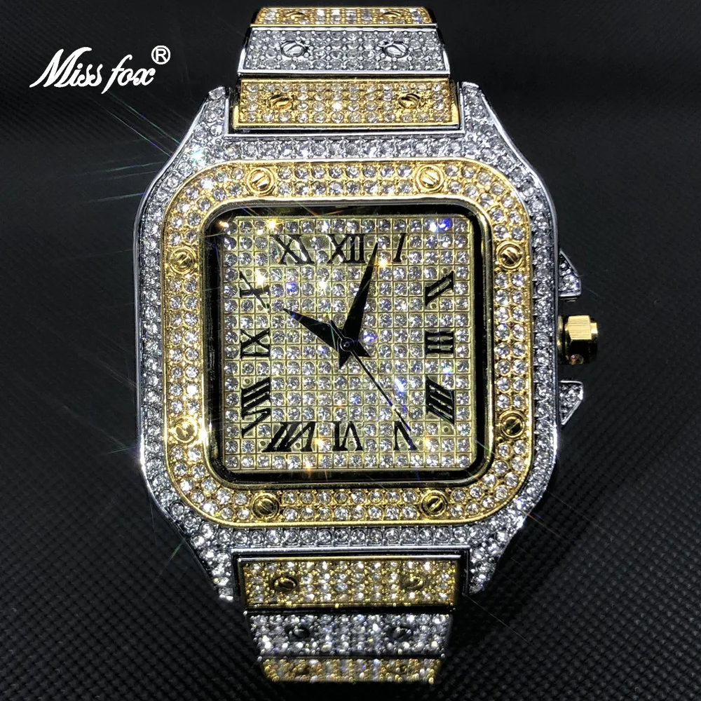 Montre Bling Bling Homme