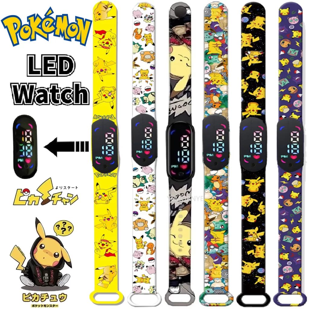 Montre Pokemon Digital Notice