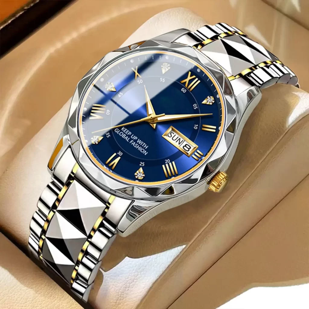 Montre Diamant Homme Luxe