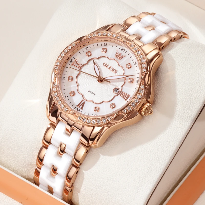 Montre Guess Ceramique Blanche