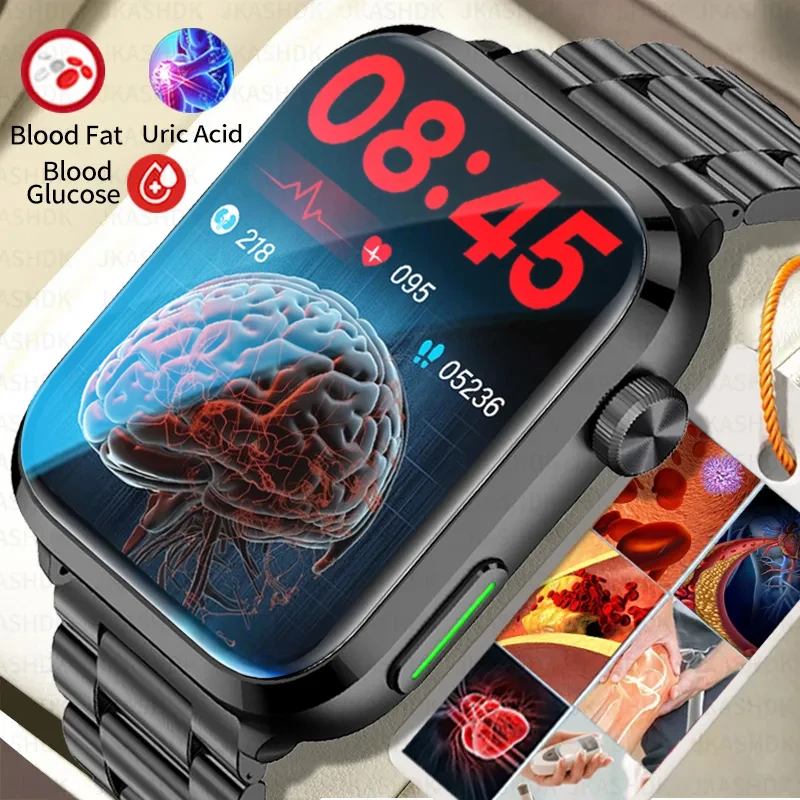 Montre Connectée Avec Tensiometre Oxymetre Cardiofrequencemètre