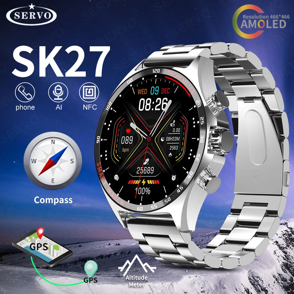 Montre Connectée Homme Antichoc